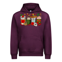 Mauve Wine Hispanic Heritage Month Coffee Cups Urban Hoodie - texasbilliewilder