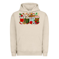 Pigment French Oak Hispanic Heritage Month Coffee Cups Urban Hoodie - texasbilliewilder