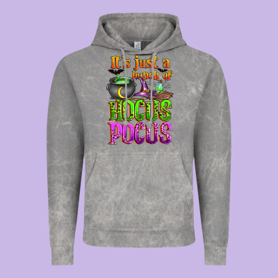It's Just A Bunch Of Hocus Pocus Vintage Hoodie Designed By Zillion Design Studio