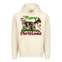 Tofu maine coon cat merry christmas Premium Hoodie - LillyAllenDesigns