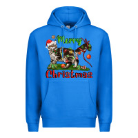 True Royal maine coon cat merry christmas Premium Hoodie - LillyAllenDesigns