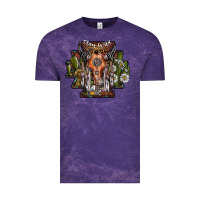 Cloud Purple stay wild Vintage Tee - SublimationCraftShop