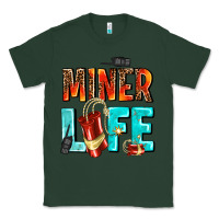 Sports Green miner life Classic Tee - AdoDesignShop