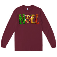 Burgundy Noel Long Sleeve Tee - Artiststas