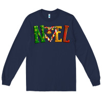 Navy Noel Long Sleeve Tee - Artiststas