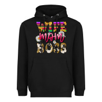 Black wife mom boss daisy Heavyweight Hoodie - NancyCooperArtShop