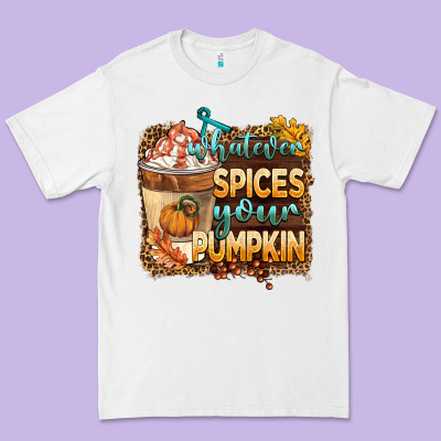 Whatever Spıces Your Pumpkin Premium Tee Designed By Barkaloodesign