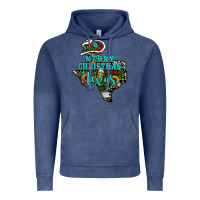 Vintage Denim merry christmas texas Vintage Hoodie - RanaPortraitStore