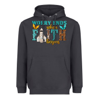 Smoke worry ends when faith begins Heavyweight Hoodie - NancyCooperArtShop