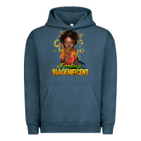 Pigment Midnight Navy feeling blacknificent Urban Hoodie - NancyCooperArtShop