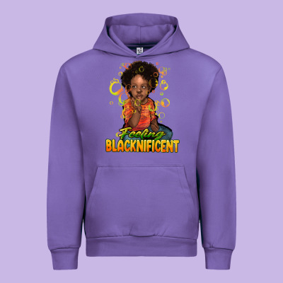 Feeling Blacknificent Urban Hoodie Designed By Nancycooperartshop