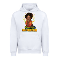 White feeling blacknificent Urban Hoodie - NancyCooperArtShop