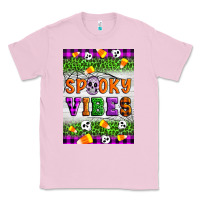 Bubblegum Pink Halloween Spooky Vibes Classic Tee - Artiststas