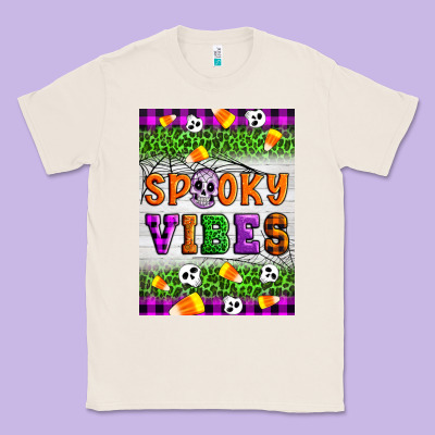 Halloween Spooky Vibes Classic Tee Designed By Artiststas