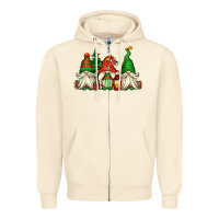 Sandshell christmas gnomes Zipper Hoodie - Jasminsmagicworld