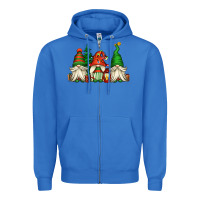 True Royal christmas gnomes Zipper Hoodie - Jasminsmagicworld