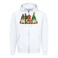 White christmas gnomes Zipper Hoodie - Jasminsmagicworld