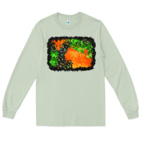 Matcha halloween mystic symbol background Long Sleeve Tee - BundleAndBundleShop