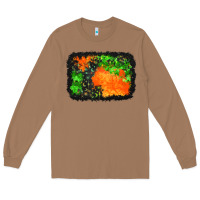 Toasted Coconut halloween mystic symbol background Long Sleeve Tee - BundleAndBundleShop