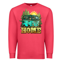 Cardinal camping caravan home Premium Sweatshirt - NancyCooperArtShop