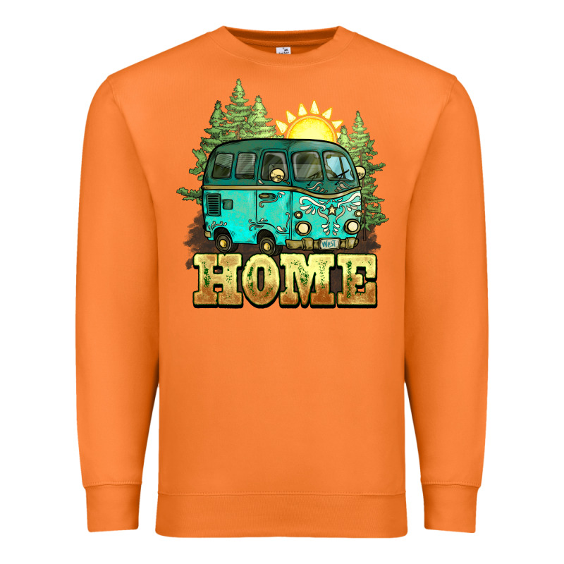 Camping Caravan Home Premium Sweatshirt by NancyCooperArtShop | Teevron