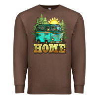 Chestnut camping caravan home Premium Sweatshirt - NancyCooperArtShop