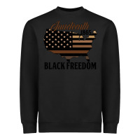 Black juneteenth 1865 black freedom Heavyweight Sweatshirt - HRA Design Shop