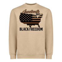 Mushroom juneteenth 1865 black freedom Heavyweight Sweatshirt - HRA Design Shop