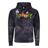 Cloud Black halloween spooky Vintage Hoodie - Zillion Design Studio