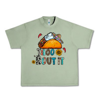 Oil Green taco bout it Urban Heavy Tee - CowhideDigitalArt