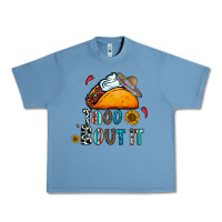 Pebble Blue taco bout it Urban Heavy Tee - CowhideDigitalArt