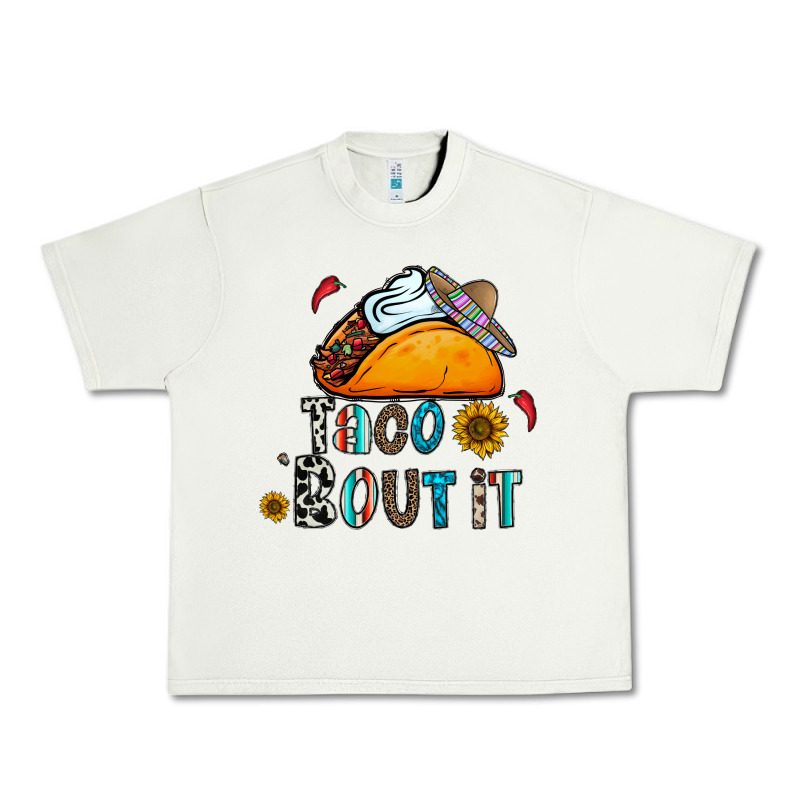 Taco Bout It Urban Heavy Tee by CowhideDigitalArt | Teevron