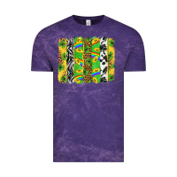 Cloud Purple St. Patrick's Day brushstrokes Vintage Tee - Neo Western