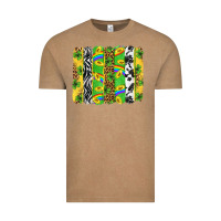 St. Patrick's Day Brushstrokes Vintage Tee | Teevron