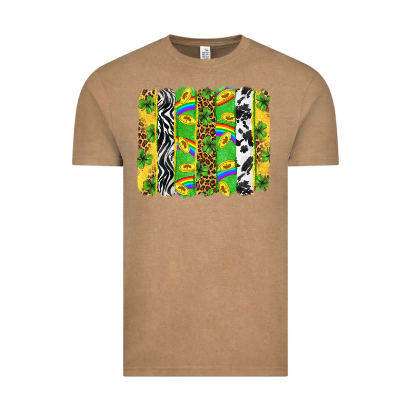 St. Patrick's Day Brushstrokes Vintage Tee by Neo Western | Teevron