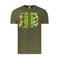 Vintage Olive St. Patrick's Day brushstrokes Vintage Tee - Neo Western