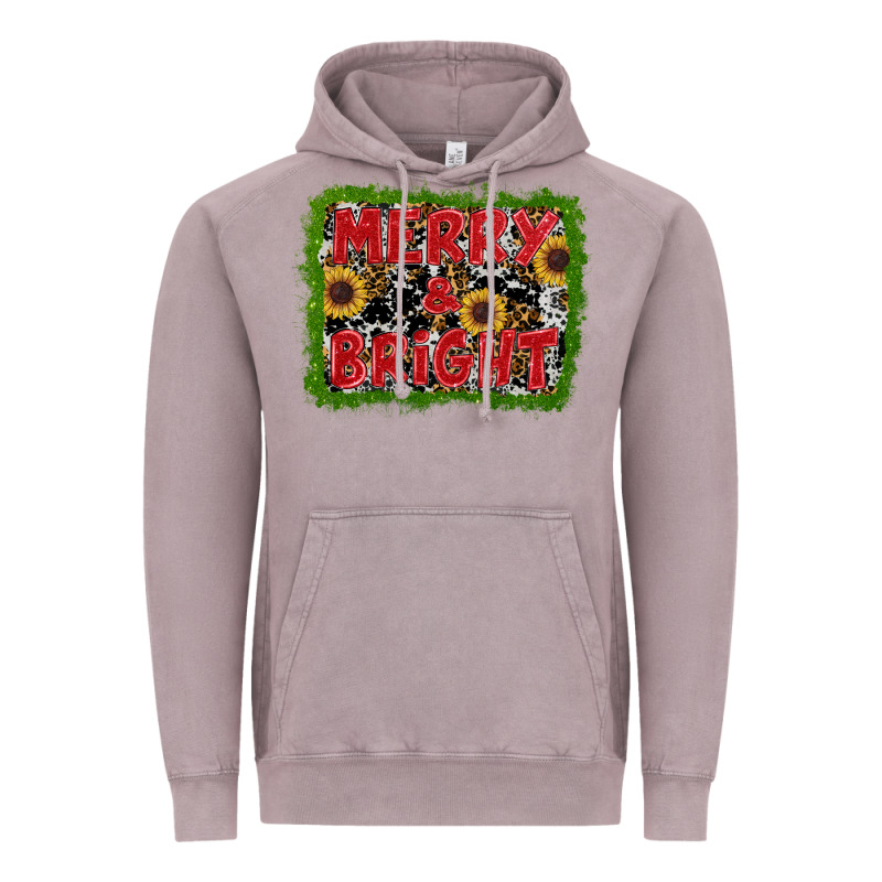 Marry And Bright Vintage Hoodie by RanaPortraitStore | Teevron
