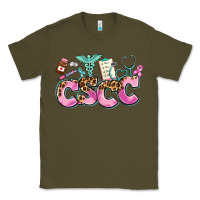 Army Green cscc Classic Tee - AdoDesignShop