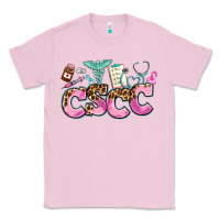 Bubblegum Pink cscc Classic Tee - AdoDesignShop