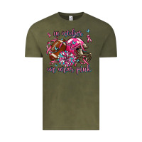 Vintage Olive in october we wear pink football Vintage Tee - AdoDesignShop