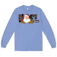 Colony Blue santa noel Long Sleeve Tee - JahusDesignShop