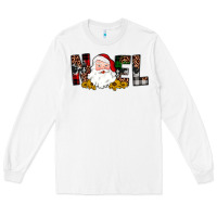 White santa noel Long Sleeve Tee - JahusDesignShop