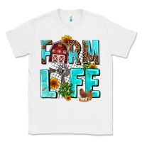 White farm life Classic Tee - AdoDesignShop