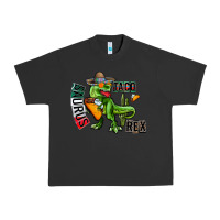 Pigment Black taco saurus rex Urban Heavy Tee - CowhideDigitalArt