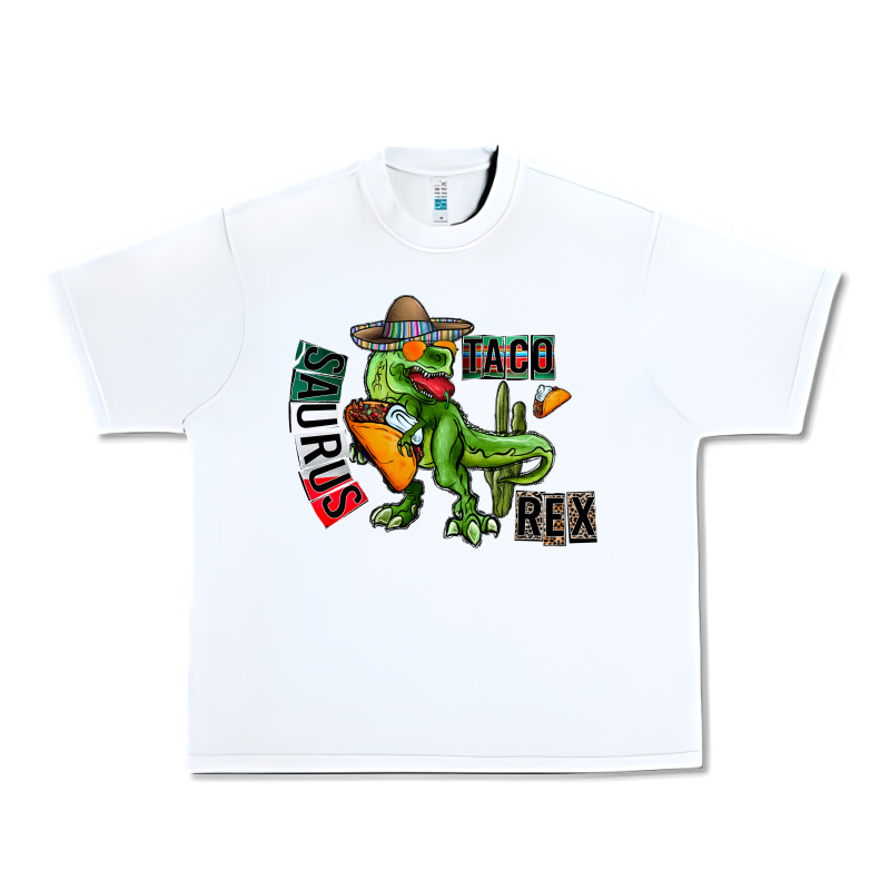 Taco Saurus Rex Urban Heavy Tee by CowhideDigitalArt | Teevron