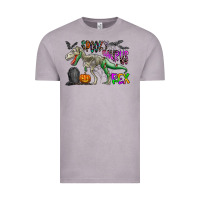 Vintage Zinc spooky saurus rex Vintage Tee - CowhideDigitalArt