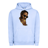 Pigment Grape Ice black man Urban Hoodie - NancyCooperArtShop
