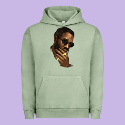Black Man Urban Hoodie Designed By Nancycooperartshop