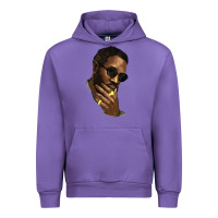 Tulip black man Urban Hoodie - NancyCooperArtShop