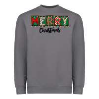 Storm Merry Christmas Heavyweight Sweatshirt - CowhideDigitalArt
